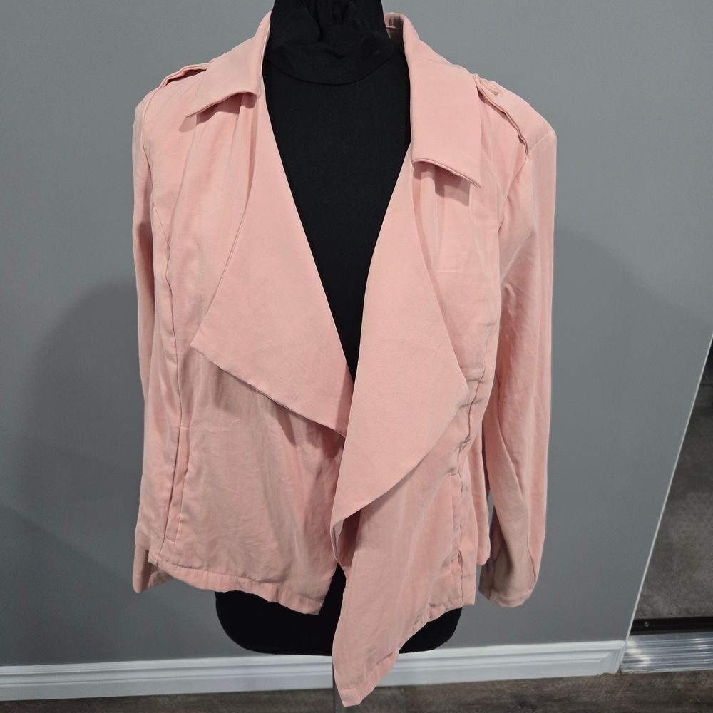 Torrid Soft Pink Trench Coat